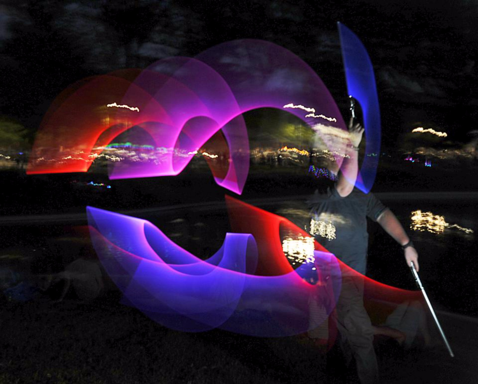 Painting Light Trails 3